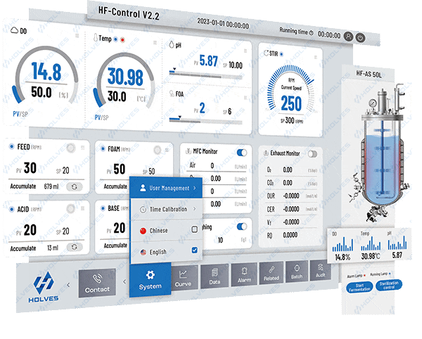 發(fā)酵罐系統(tǒng) 發(fā)酵罐系統(tǒng)